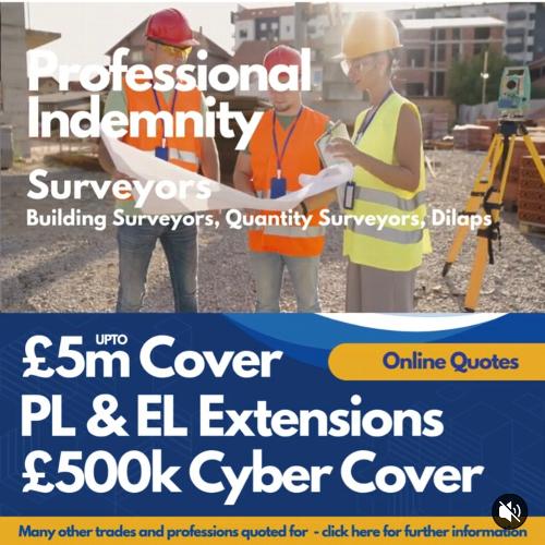 Protecting Property & Land Surveyors with Tailored Insurance Solutions Elmlake Underwriting - PI (Professional Indemnity), PL (Public Liability), EL (Employers Liability) and Cyber Insurance